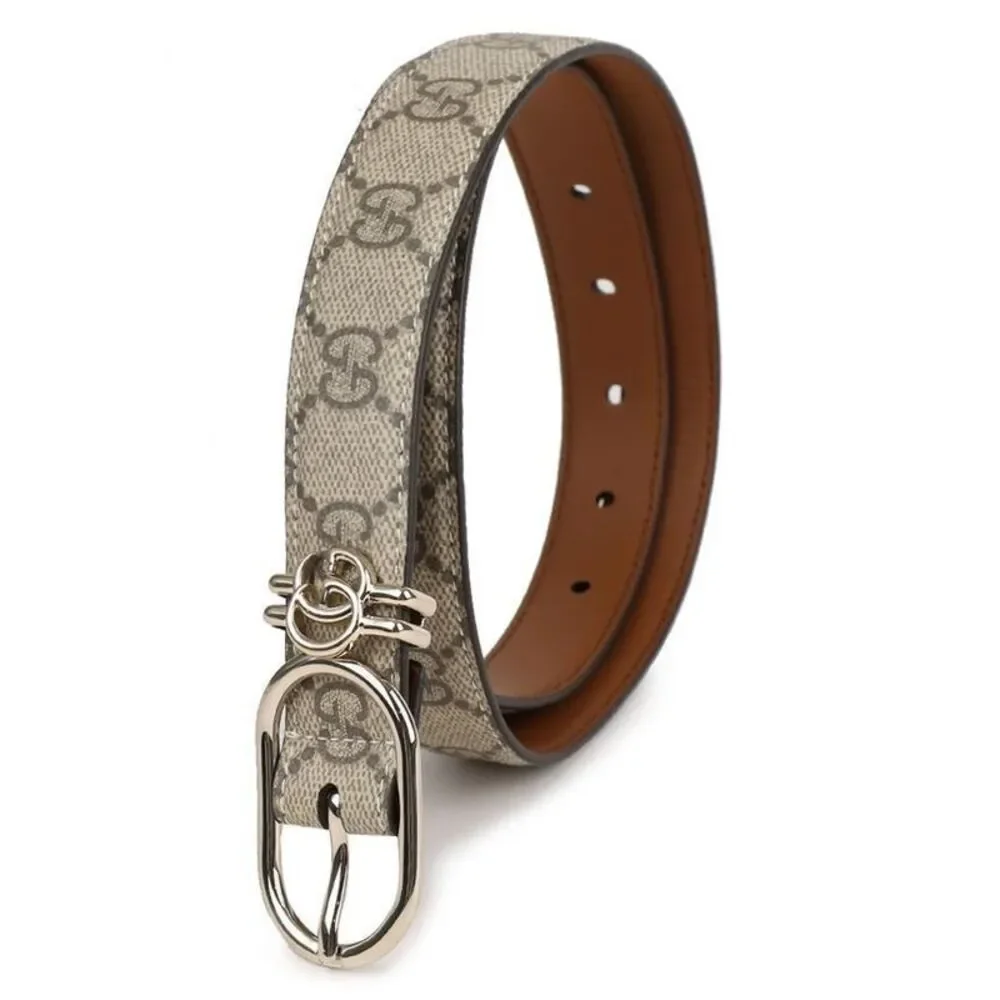 Oval Buckle Gg Belt